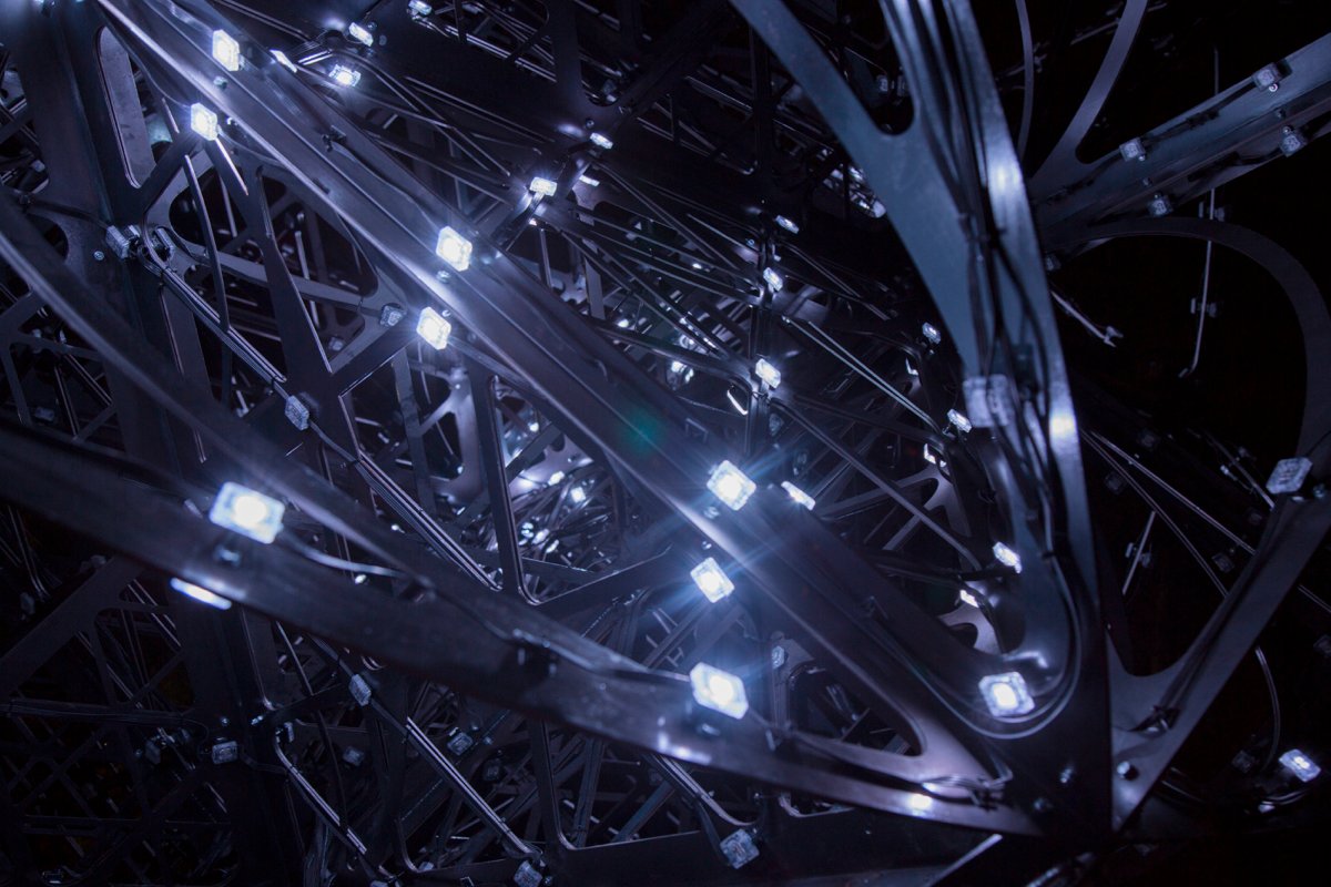 Detail of lighting sequence