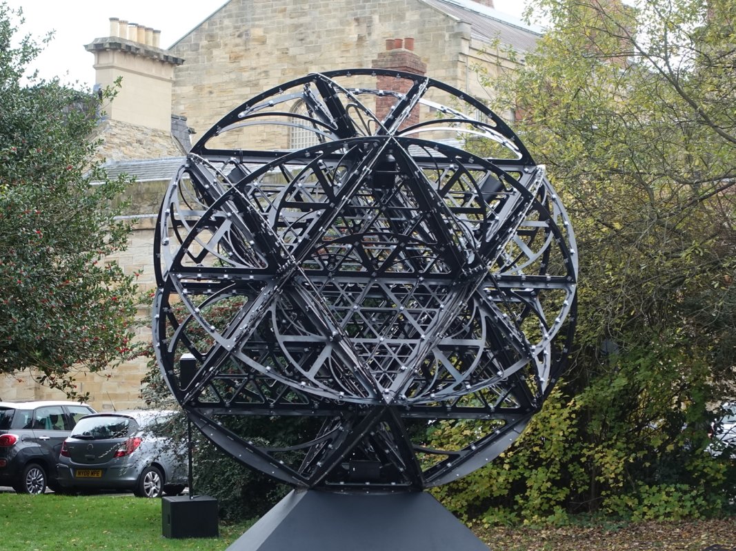 Installed at Crown Court Gardens, Lumiere Festival, Durham, UK