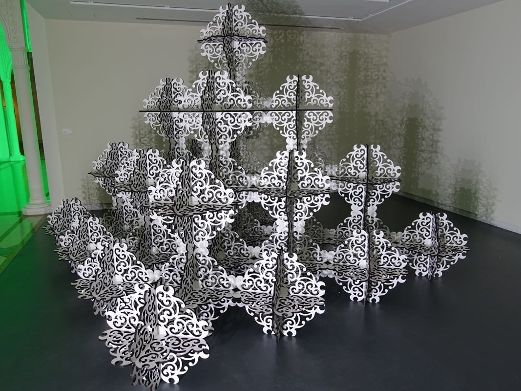 Installation at the Islamic Art Festival, Sharjah Art Musuem, 2015-16
